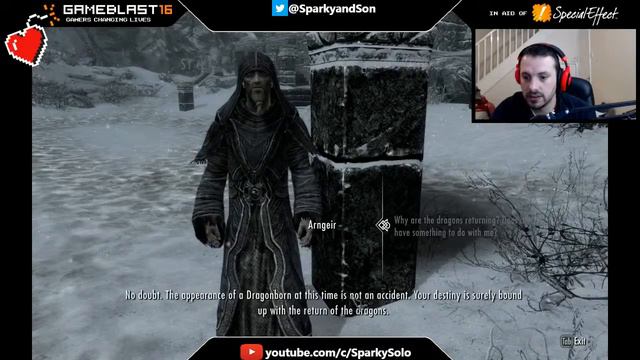 Greybeards and cultists!!! - Skyrim PC - Sparky Solo смотреть онлайн