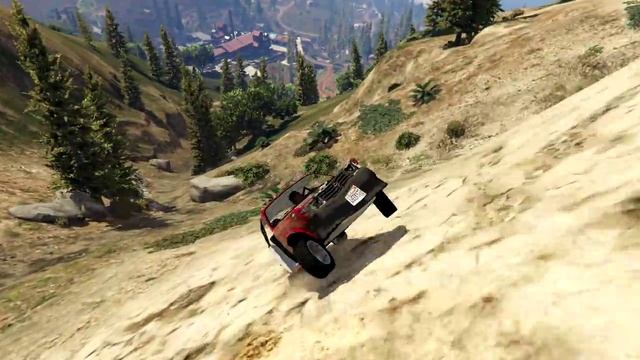 GTA 5 Crash test - Talbot Samba смотреть онлайн