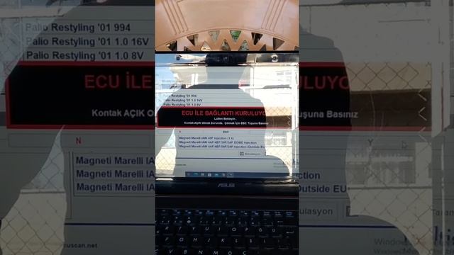 Palio 1.6 16V Gaz Kelebeği Adaptasyon ve Bilgisayarlı Arıza Tespit смотреть онлайн