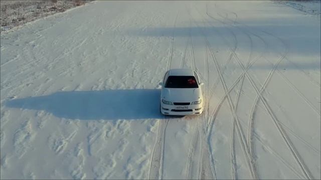 Живая легенда Марк2 90 кузов. зимний дрифт на вайбе | Toyota Mark 2 drift смотреть онлайн