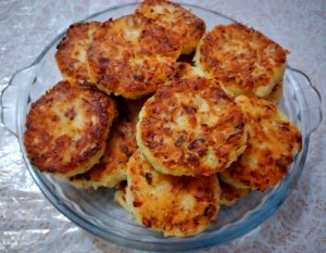 Капустные котлеты.  Очень вкусно!