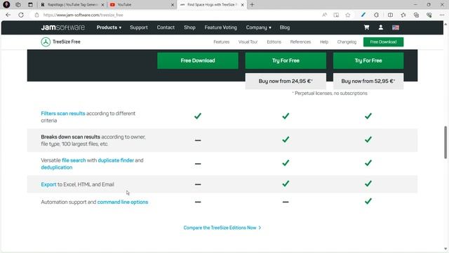 Disk Space Reporting: Tree Size Application | Cleanup Disks | Space Hogs | Scan Directories смотреть онлайн