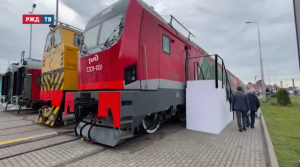 Грузовой электровоз 3ЭС8 «МАЛАХИТ» || РЖД ТВ