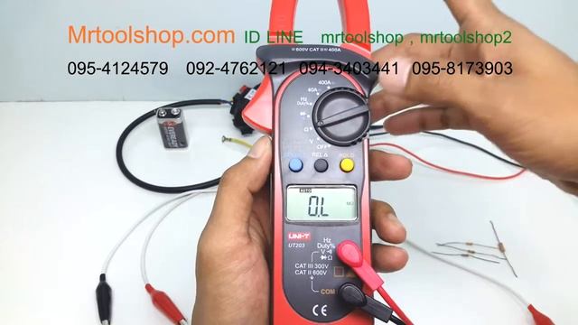 Clamp Meter UNI-T UT203 смотреть онлайн