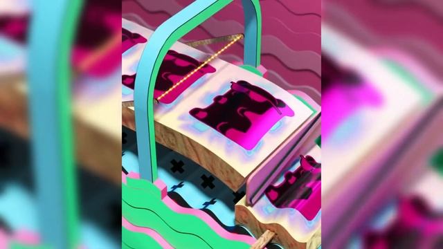 Лучшие 3D анимации | Визуальное удовольствие | Oddly Satisfying Video 2021