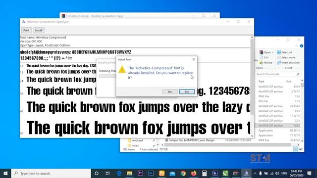 19. How to Install Font into your computer PC смотреть онлайн