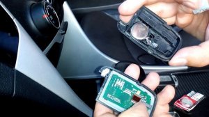 Замена батарейки в безконтактном ключе HYUNDAI,KIA