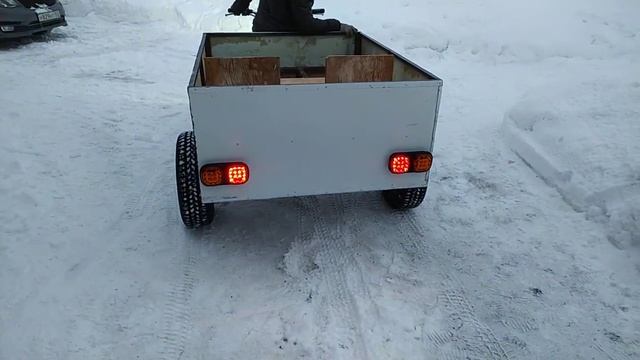 Трицикл из мотоцикла Урал смотреть онлайн
