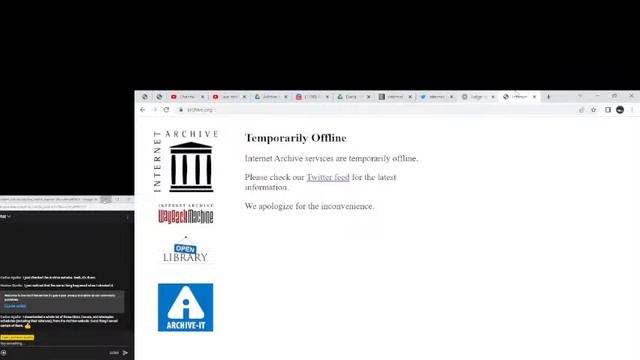 Archive.org Down (Short Stream) смотреть онлайн