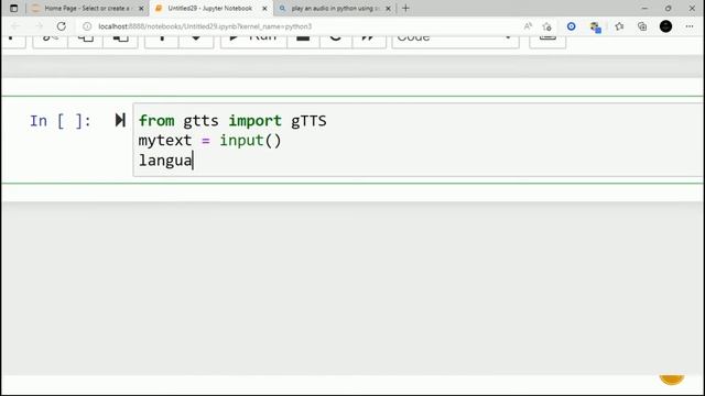 Text to Speech in Python | Text to Speech Conversion in Python using Google API gTTS|Python Project смотреть онлайн