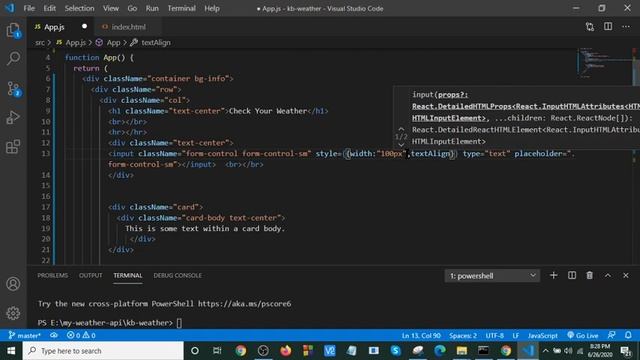 Build a weather app using react||Bangla react tutorial смотреть онлайн