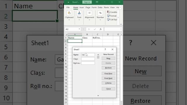 Activate Full Automatic Data Entry Form in Excel | Excel Data Entry Tips & Tricks | смотреть онлайн