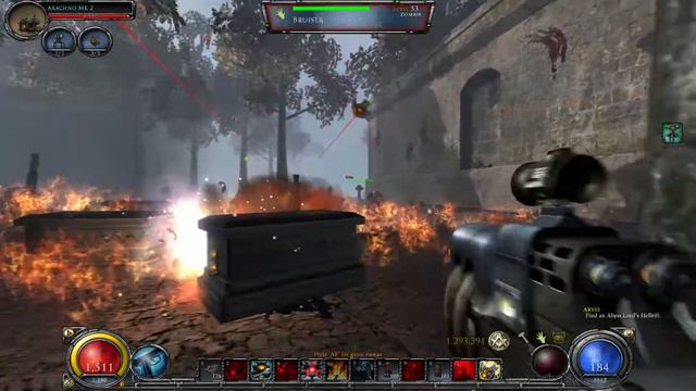 Hellgate London 2038 зачистка  Бромптон Цементери  (Парламент)