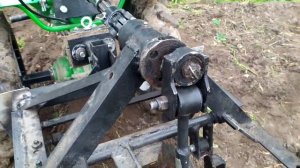 Самодельная картофелекопалка для китайского мотоблока