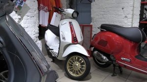 Скутеры VESPA. Некоторые модели и цены, Выставка МотоВесна 2022.