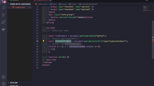 [2023] WEB1043 - Xử lý form với input type = checkbox смотреть онлайн