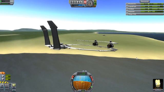 KSP Test Pilot: Double Ring Fighter Plane MkII (Episode 6) смотреть онлайн