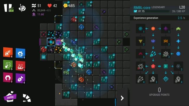 Infinitode 2 - Rumble Level Tutorial and Walkthrough - 3 Stars (1.7.0 patch) (outdated) смотреть онлайн