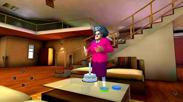 ОБЗОР ВЕСЕЛЫХ ИГР Scary Teacher 3 d ИСПОРТИЛ ДЕНЬ РОЖДЕНИЕ МИСС ТИ - часть 32 смотреть онлайн