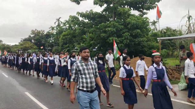 Azadi ka Amrit Mahotsav || Har Ghar Tiranga || BNMP High School Dholai,Sillchar смотреть онлайн