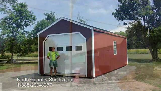 NORTH COUNTRY SHEDS - GARDEN SHEDS | PORTABLE GARAGES | GAZEBOS смотреть онлайн