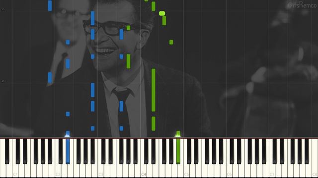 Dave Brubeck - Take Five 1959 (Solo Jazz Piano Synthesia Tutorial) [Jazz Standard] смотреть онлайн