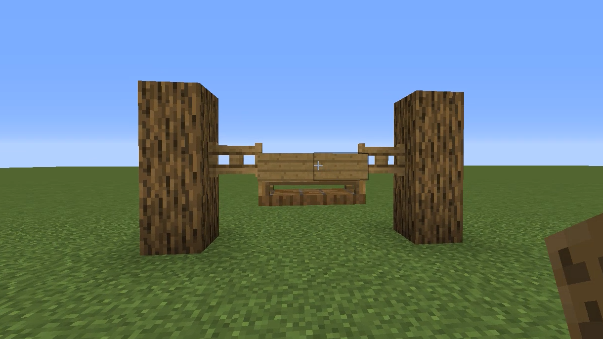 Как сделать гамак и тележку в Майнкрафт | Minecraft постройки смотреть онлайн