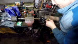 Замена пыльника внутреннего шруса DATSUN.