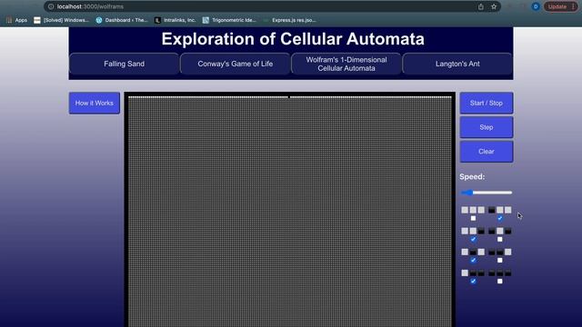 Exploration of Cellular Automata смотреть онлайн
