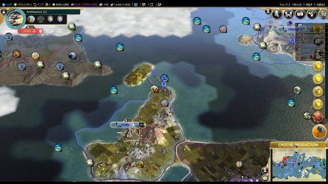 Civilization 5 - Ep. 23 - Community Patch Project as Byzantium - Let's Play - Gameplay смотреть онлайн