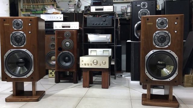 YAMAHA ns-2000 & DENON pma-s10ii & dcd-s10ii смотреть онлайн
