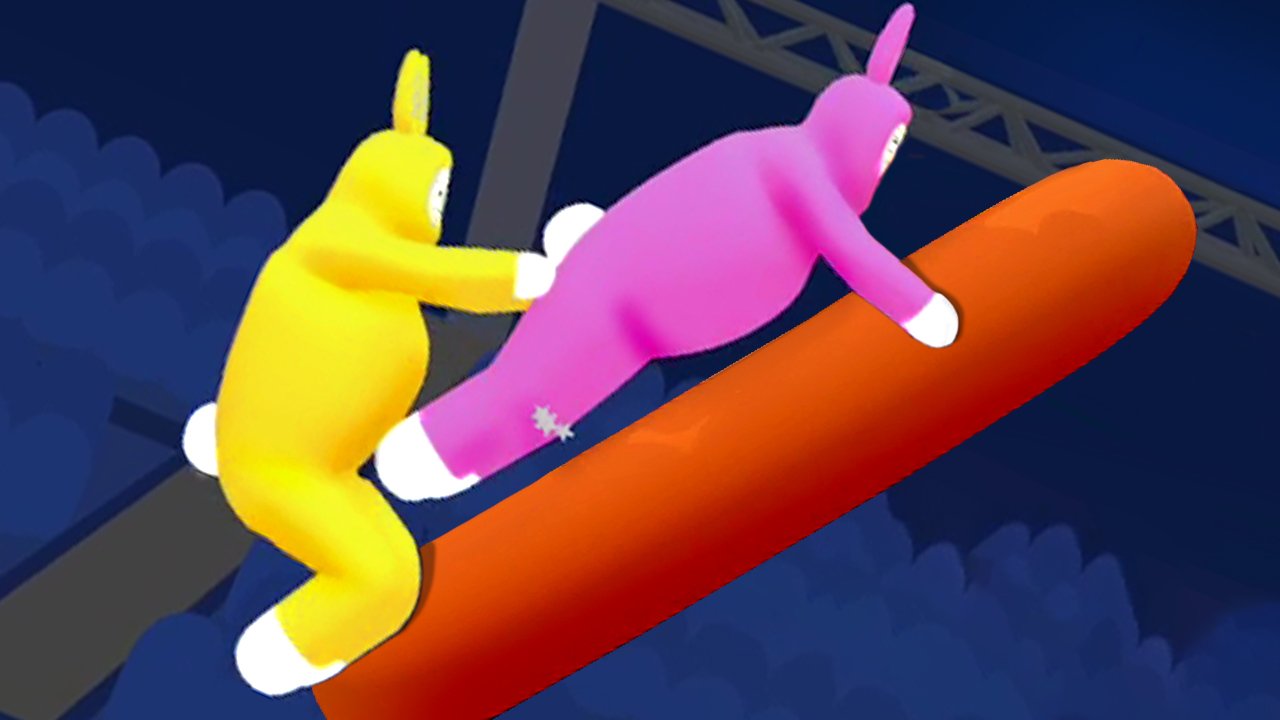 ОСЕДЛАЙ МОЮ СОСИСКУ! ► Super Bunny Man |21| Прохождение смотреть онлайн