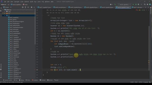 28.6 Giải bài tập java 31 Collection java - arrayList và HashMap смотреть онлайн