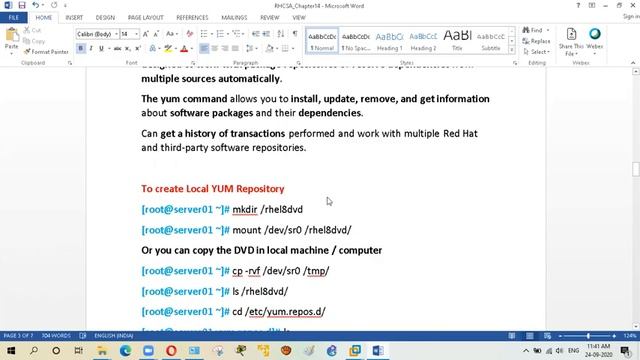 RHCSA|RH124|SA1|Chapter14 Installing Updating Software Packages in English V3 | GuruKul IT Hub Linu смотреть онлайн