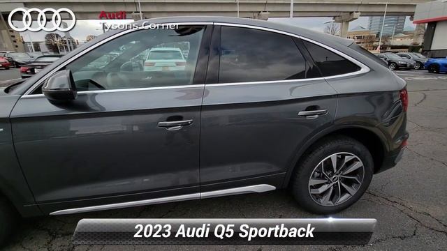 New 2023 Audi Q5 Sportback S line Premium, Vienna, VA 23A0341 смотреть онлайн