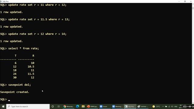 042 DBMS UNIT 5 Savepoint Problems in Transaction Executions смотреть онлайн