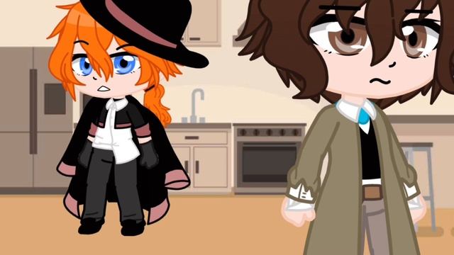 [ Ты ел сегодня? ] || Меме || °BSD° (ft. Дазай Осаму-Накахара Чуя) •{Соукоку}• смотреть онлайн