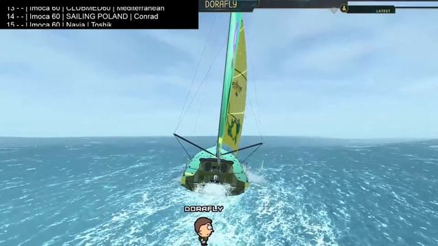 Vendee Globe Race Day 55 ⛵ Sailaway - The Sailing Simulator ⛵ 2020/2021 Dorafly