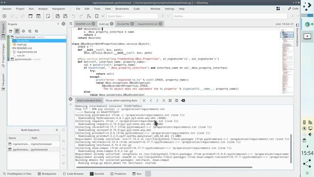 KDevelop Docker integration - Proof of Concept смотреть онлайн