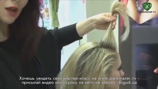 Легкая вечерняя прическа  Alison Dace Saks Art Team  Parikmaxer Tv парикмахер тв 2