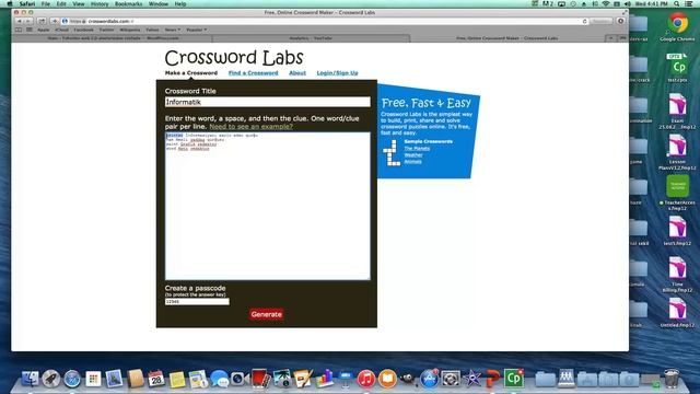 Crosswordlab Ilə 4 Addımla  Krossvord Hazırlamaq