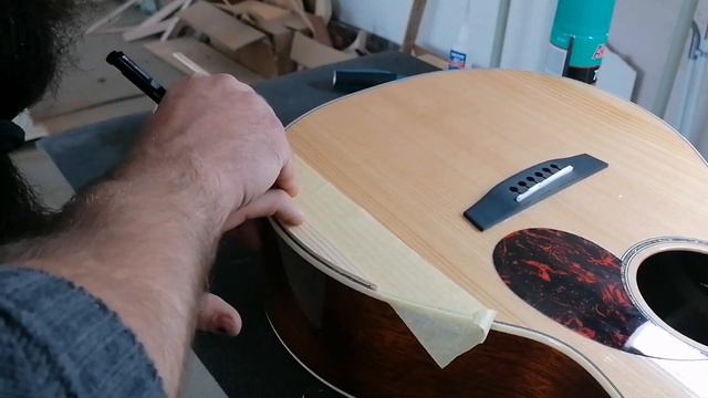 Repairing a crack on a guitar soundboard смотреть онлайн