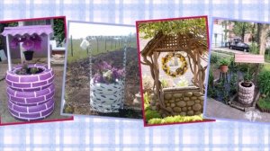 Колодец из шин | Поделки из шин - идеи