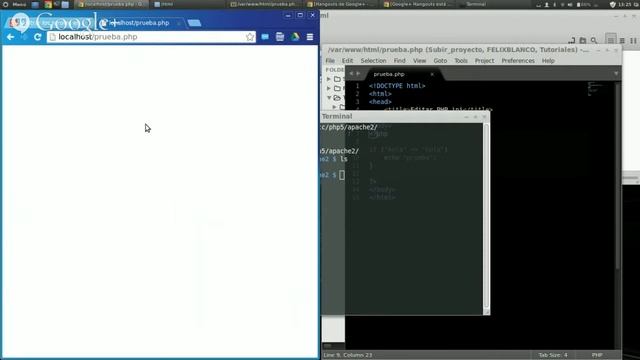 Mostrar los errores en el navegar - PHP смотреть онлайн