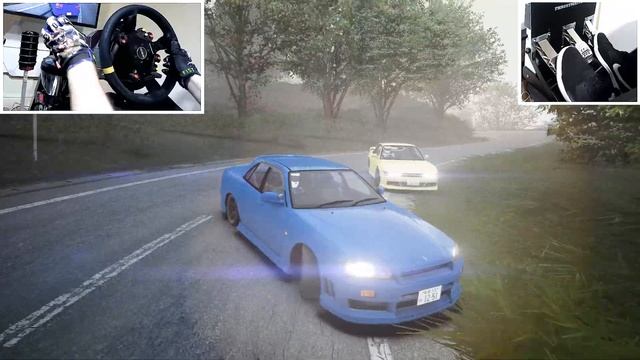 Drifting Left Lane Real Traffic Touge #2 | (4K) Assetto Corsa Drift Mods смотреть онлайн