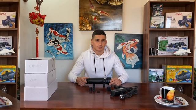 SunSun 7W,9W,11W és Osaga 7w,9w UV-C lámpa bemutatása смотреть онлайн