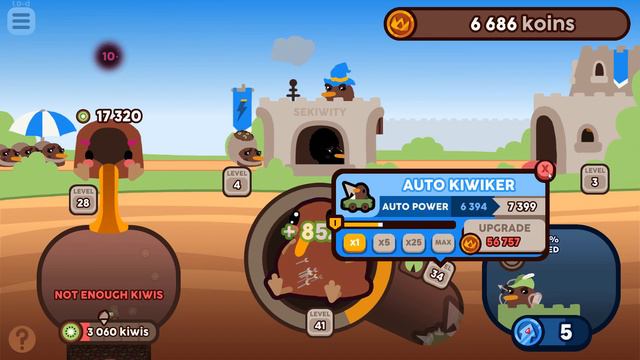 Kiwi Clicker - Juiced Up ★ Gameplay - Profession tree - archery ★ PC Steam Clicker game 2022 смотреть онлайн