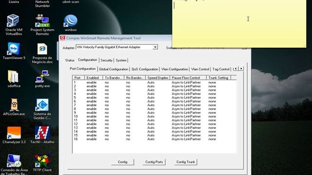 configurando switch compex ps2216 смотреть онлайн