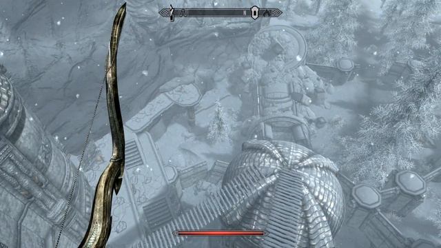 Skyrim - Snowy + Blurry Vision IRL = EZ PZ смотреть онлайн