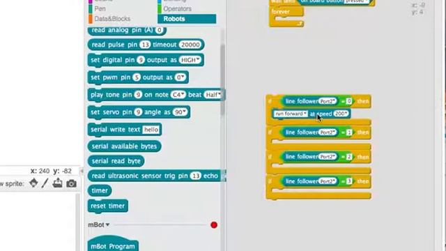 mBot line follower смотреть онлайн